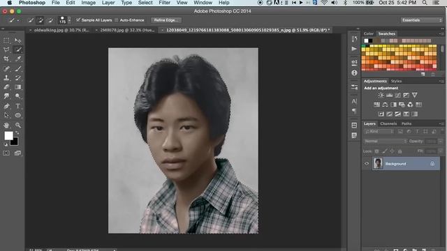 Photo Restoration Tutorial With Photoshop - By Dheny Patungka