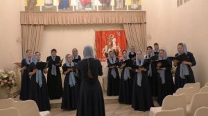 Богородице Дево (муз. Дмитрия Васяновича). Исполняет Женский хор Пермской духовной семинарии