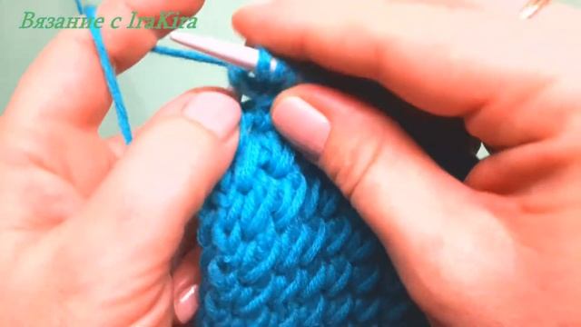 Узор Объёмная плетёнка спицами