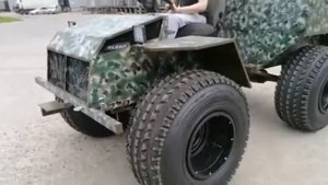 Колесный вездеход переломка «Мужик»