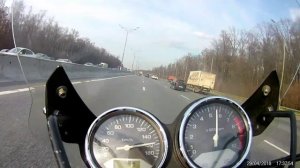 Honda X4 прогулка с Super trapp