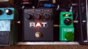 Ibanez TS Mini + Pro Co RAT II - Marshall Class 5 / N.Zaganin Strat