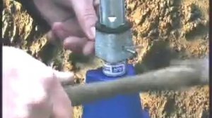 Установка бесколодезной задвижки AVK