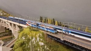 Roco Vectron ČD Cargo und ČD in Capkamodellbahn Spur H0