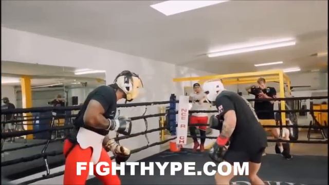 HASIM RAHMAN JR. LEAKS MORE JAKE PAUL SPARRING; NEW CLIP SHOWS PAUL KNOCKED AROUND RING