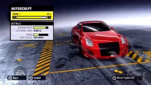 NFS: Pro Street AutoSculpt