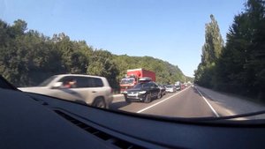 Пробки на трассе Краснодар - Джубга