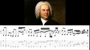 For easy guitar +Tabs J S BACH Largo, BWV 1056