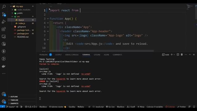 how to make Responsive Navbar with React & Material UI || #navbar #reactproject #responsivenavbar