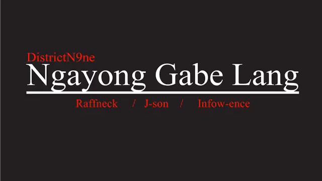 Ngayong Gabe Lang - RaffNeck, Json , Inflow-Ence(AUDIO) смотреть онлайн