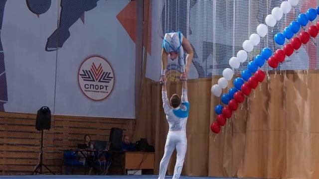 Спортивная акробатика. Чемпионат и первенство СЗФО г.Архангельск 8-10.01.18. 8 января 2018.