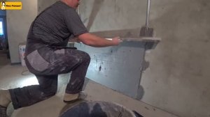 ✅  Штукатурка стен по маякам. Выравнивание "ROTBAND KNAUF" ⭐⭐⭐ МнеРемонт