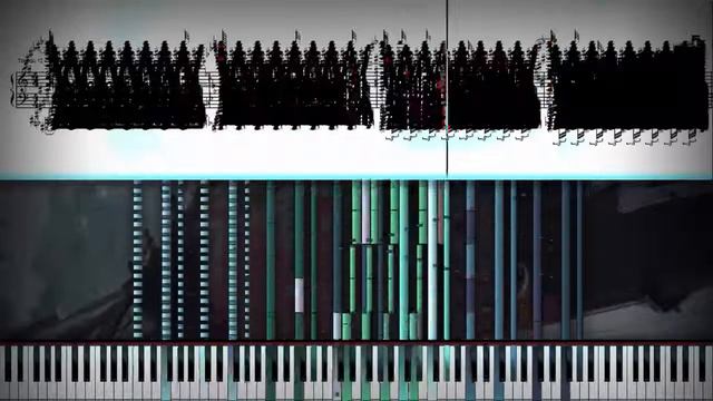 [Black MIDI] Touhou 12 - Sky Ruin | 158,000 Notes | Black Score смотреть онлайн