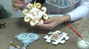 Изготовление новогодней игрушки в башкирском национальном стиле