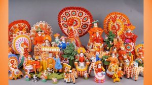 ЛЕПКА ДЫМКОВСКАЯ ИГРУШКА ОЛЕШЕК