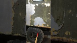 Подготовка к покраске кунг газ 66 , качество смывки