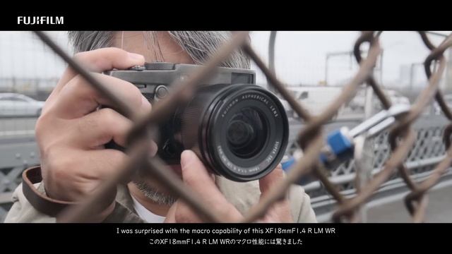 FUJINON XF18mmF1.4 R LM WR Promotional Video/ FUJIFILM смотреть онлайн