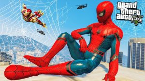 ГТА 5 МОДЫ ЧЕЛОВЕК ПАУК ВОЗВРАЩЕНИЕ ДОМОЙ! ОБЗОР МОДА В GTA 5! ИГРЫ ГТА МИР МОДОВ ВИДЕО ДЛЯ ДЕТЕЙ!