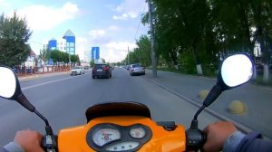 Скутер GX Flash часть 4 Самый медленный быстрее всех!