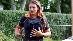 STIHL DuroCut trimmer head and X-TREEm harness