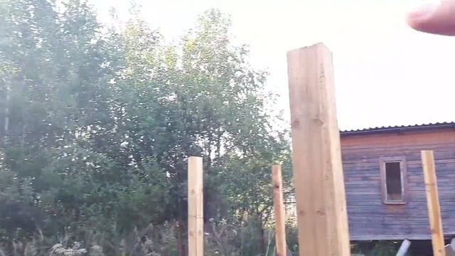 Очумелые. Продолжаем стройку 3в1 Пол и столбы.