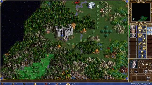 Heroes 3. Xiedu - part 1 (прохождение)