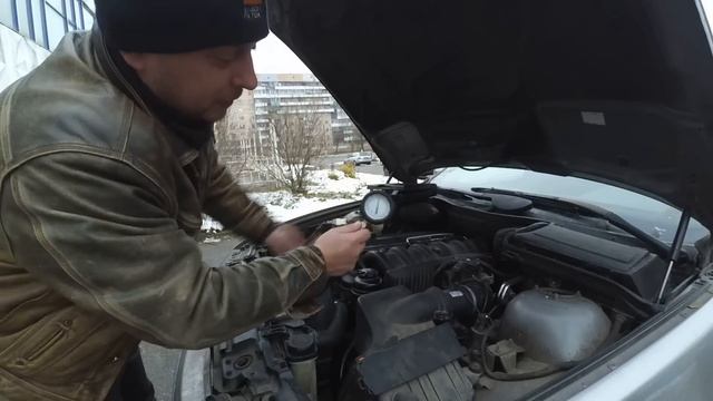 Повышенный расход топлива BMW E39 M52B25. Давление топлива 7,5 bar! Расход топлива 25л/100км. смотреть онлайн