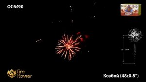Фейерверк Ковбой (0,8"х48) ОС6490