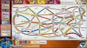 Ticket to Ride - Gameplay PC | HD