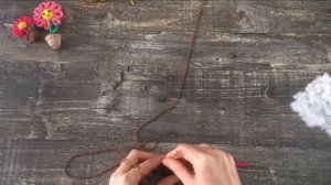 Цветок в горшочке, часть 1