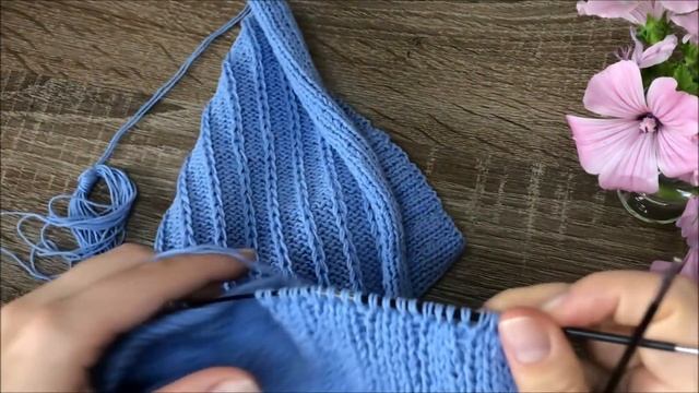 МАСТЕР-КЛАСС | Как связать майку спицами | 2 мотка пряжи - 2 дня работы  #майкаспицами #вязание