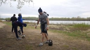 убойный комплекс с гирей! твои ноги и спина будут молить о пощаде))) прокачай все тело разом!