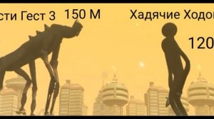 Сравнение Размеров Монстров Тревора Хендерсона