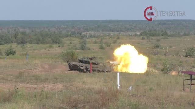 ❗⚔?⚡Танкисты Южной группировки войск отрабатывают приём «Танковая карусель» на полигоне в ЛНР⚡