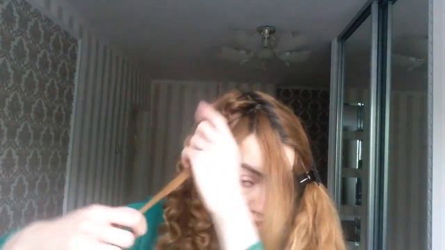 Завивка волос на скалку / на палочку смотреть онлайн