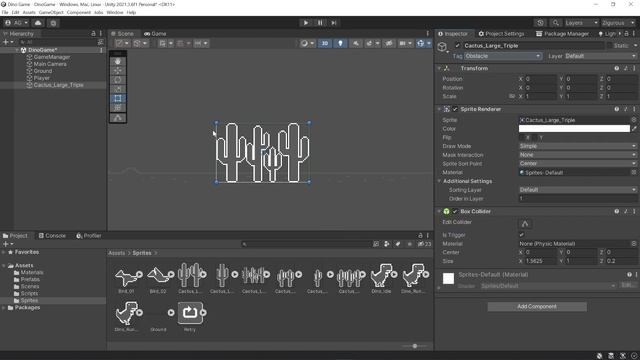 How to make Dino Game in Unity (Complete Tutorial) ??