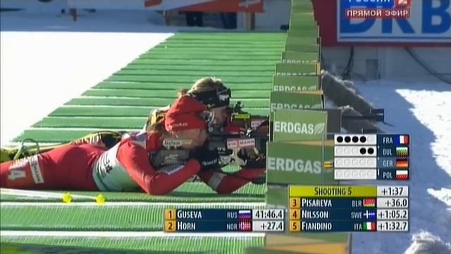 БИАТЛОН. КМ 2010-11. Антхольц-Антерсельва (Италия). Женщины. Эстафета 4 х 6 км. 22.01.2011. 720p. смотреть онлайн