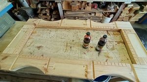 Морение древесины самым бюджетным способом.