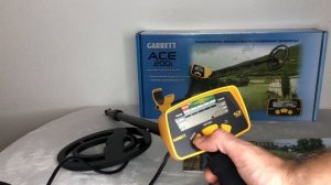Металлоискатель Garrett ace 200 i