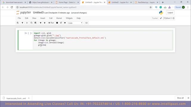 Python Face Recognition | OpenCV Python Tutorial | Intellipaat смотреть онлайн