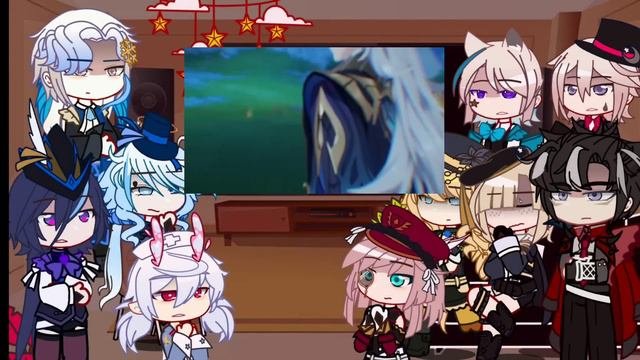 🖤✨ Fontaine React To 4.1 Trailer Version || Gacha Club || Genshin Impact