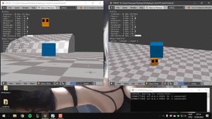 UPBGE - Multiplayer game progress - #2 - V4