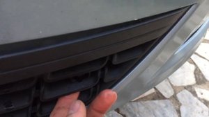 Замена нижней решётки бампера.Opel Astra j