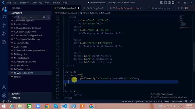 While Loop in JavaScript in Urdu/Hindi | Web Coding With Mujtaba Fatih Easy method with Example