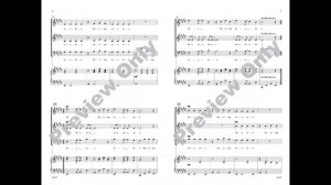 Tue, Tue, arr. Ruth Morris Gray – Score & Sound