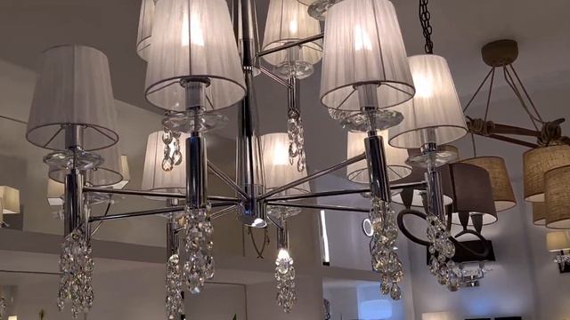 Подвесная люстра Mantra Tiffany 3850 смотреть онлайн