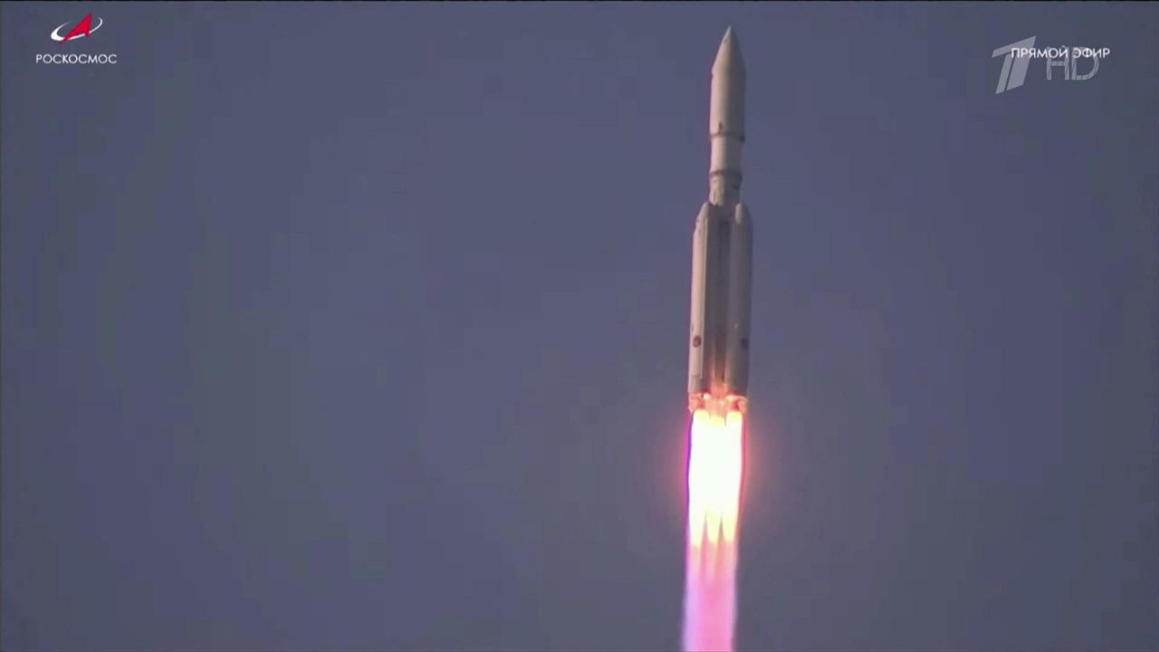 Ракета-носитель тяжелого класса "Ангара А5" успешно вывела на орбиту разгонный блок "Орион"