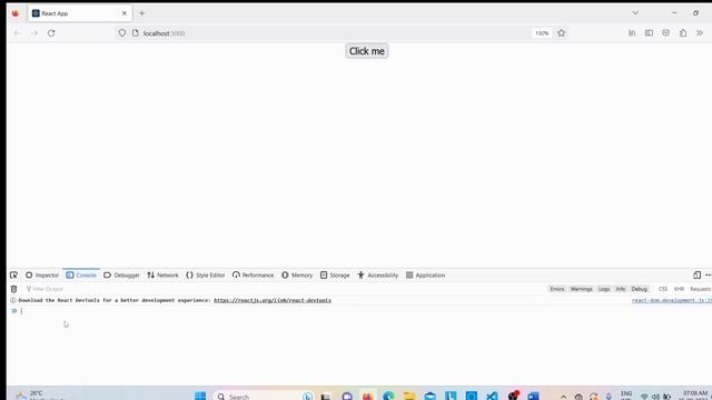 Event Handling in React | React JS Tutorials  | Parnika Tutorials