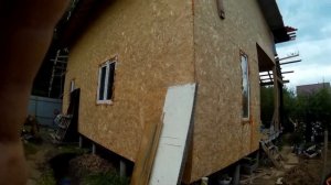 Каркасный дом на сваях ТИСЭ