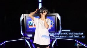 Interactive Arcade Game Machine Vr E Space Walk 9d Virtual Reality Cinema